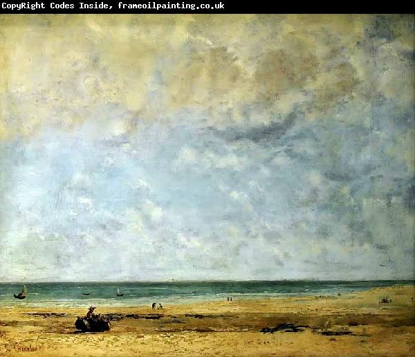Gustave Courbet Seashore